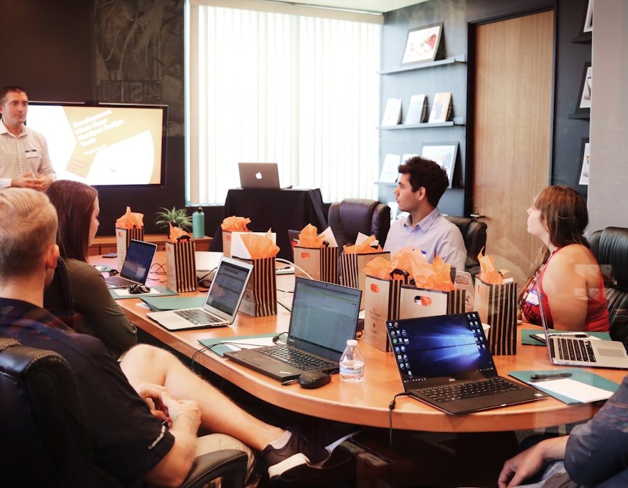 A finance team reviewing TariPay